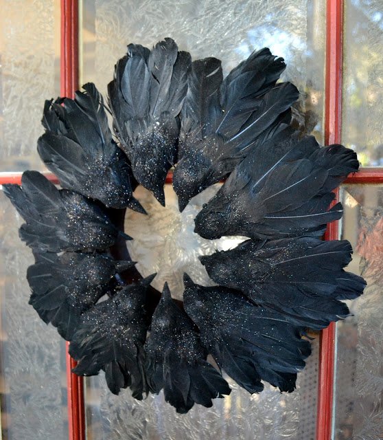 Gathering Raven Wreath