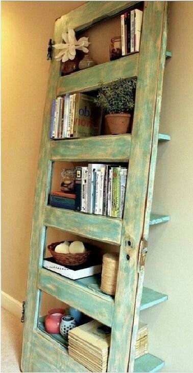 Old Door = New Shelving