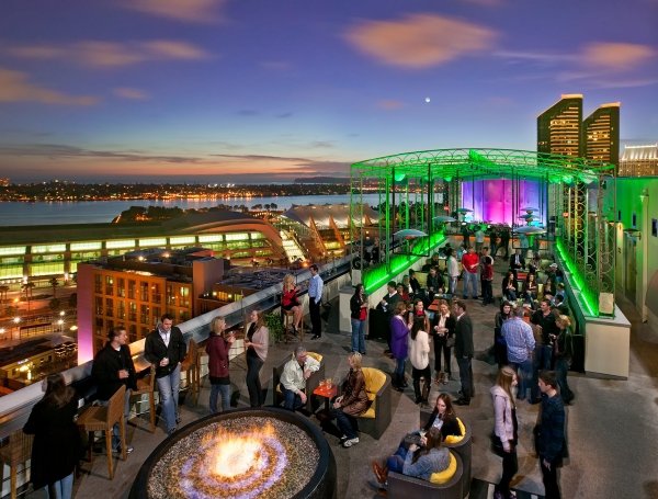 Altitude Sky Lounge, Marriott Hotel, San Diego, USA