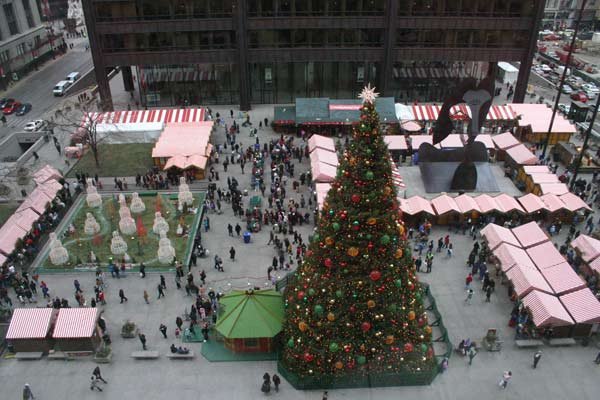 Christkindlmarket in Chicago, Illinois