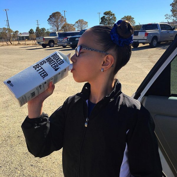 Boxed Water, day, vehicle,