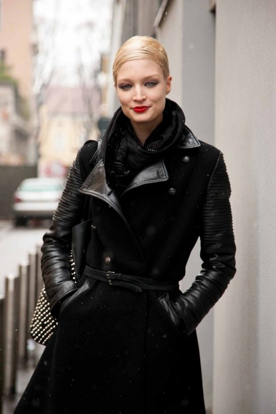 All Black with a Touch of Red