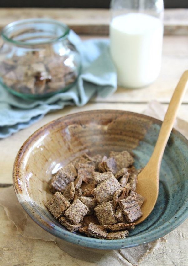 Healthy Cinnamon Crunch Cereal