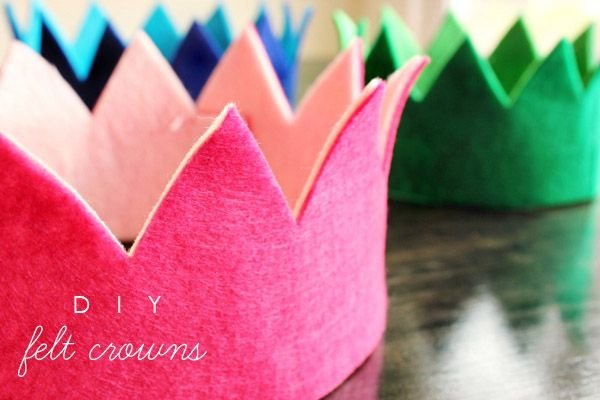 Felt Crowns