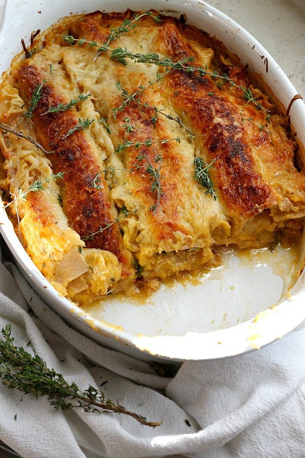 Rossi Pasta Pumpkin Spice Lasagna