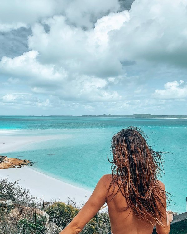 Hair, Sky, Sea, Blue, Vacation,