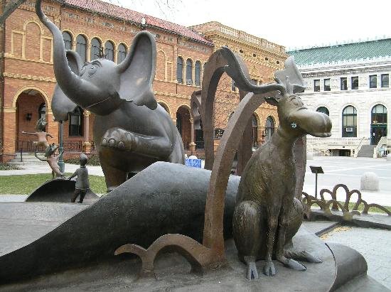 Dr. Seuss Memorial Sculpture Garden