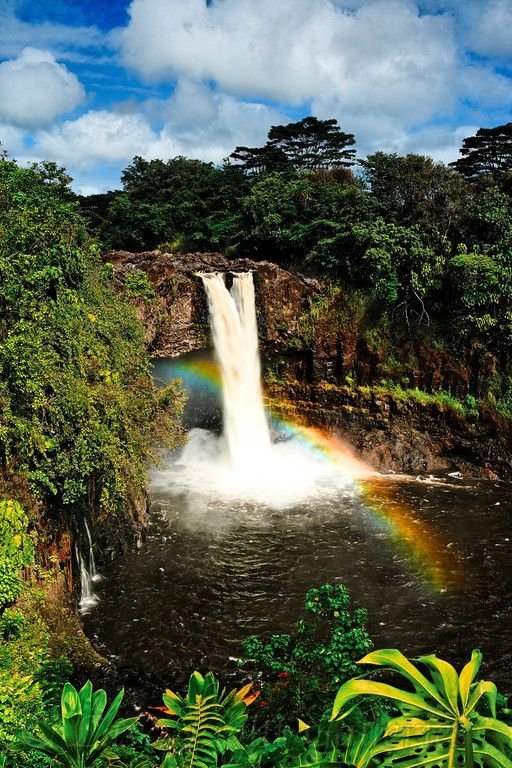 Rainbow Falls, Hilo, Hawaii