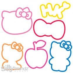 SillyBandz Hello Kitty Shapes