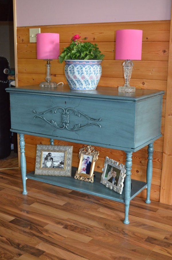 Great Repurposed Old Cedar Chest