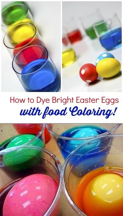 Food Coloring Eggs