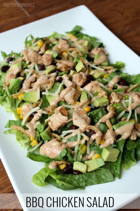 Barbecue Chicken Salad