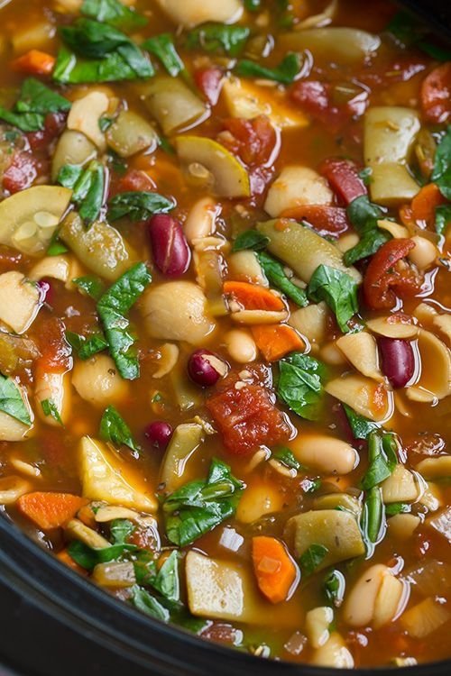 Minestrone Soup with Sourdough Bread