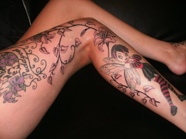 Leg Tattoo