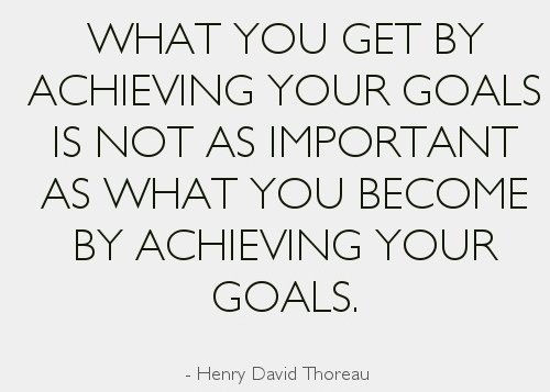 Reaching Your Goals