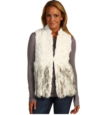 BCBG Maxazria Adler Faux Fur Vest