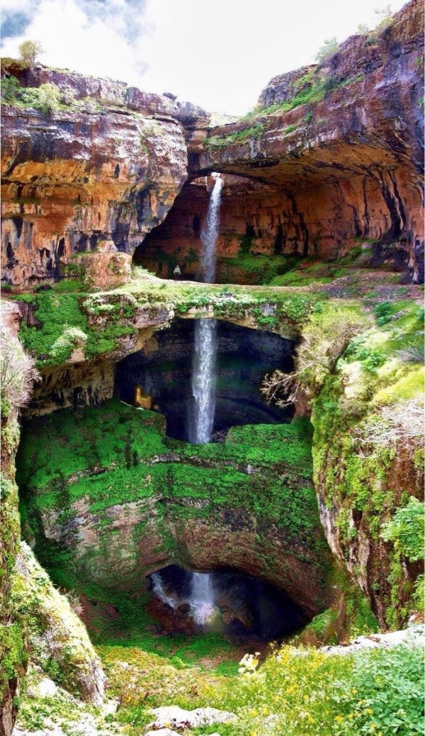 Baatara Gorge Waterfall, Lebanon