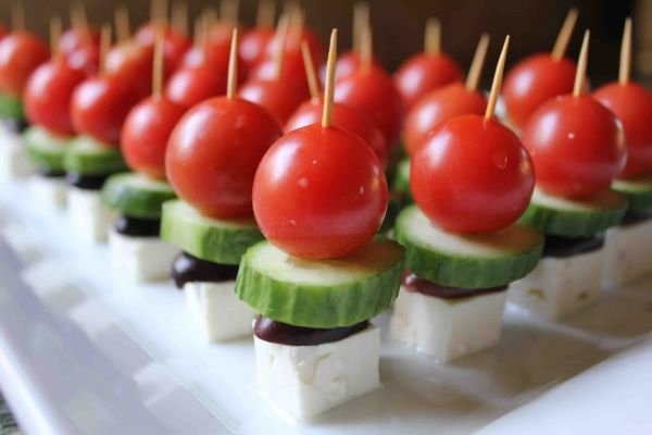 Bite Sized Greek Salad