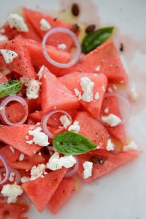 Watermelon, Mint, and Feta Salad