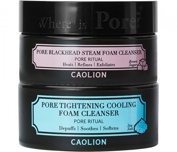 Caolion Hot & Cool Pore Foam Cleansing Duo