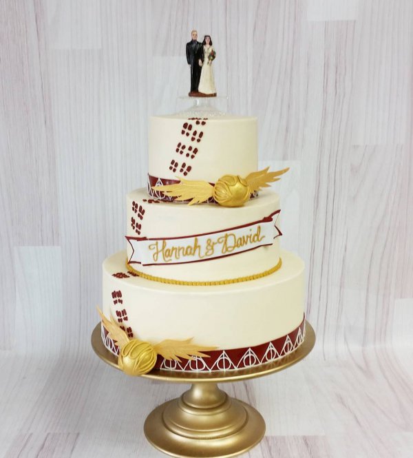 harry potter wedding cakes