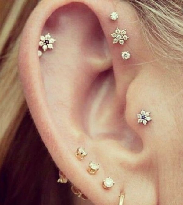 Flower Studs