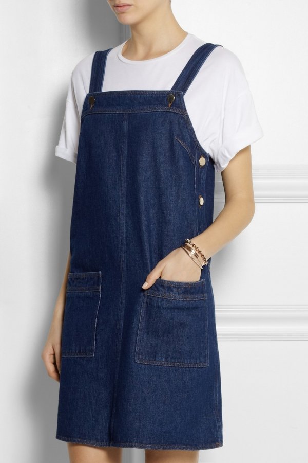 Victoria Beckham Denim Pinafore