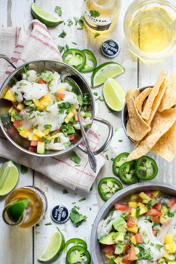 Mango and Jalapeno Ceviche