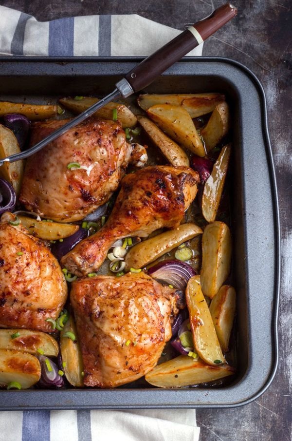 Impressive One-pan Cajun Chicken & Potatoes