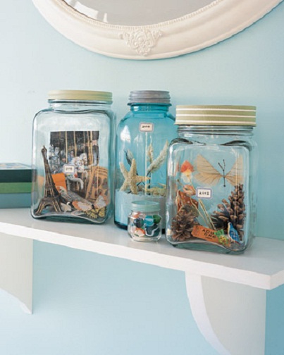 Vacation Keepsake Jars...