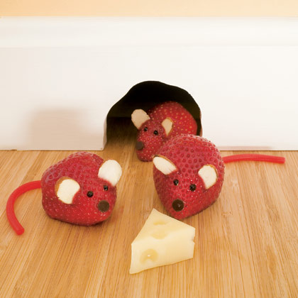 Three Strawberry Mice...