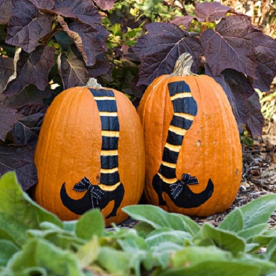 She's Got Legs Pumpkin Carving Ideas...