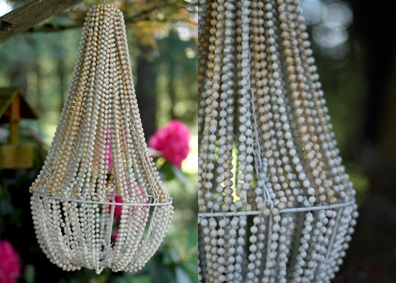 Beaded Chandelier