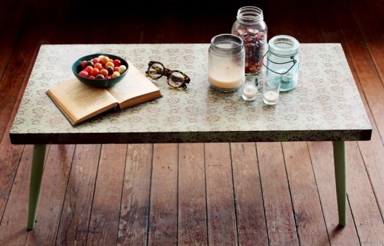 Lace Patterned Coffee Table