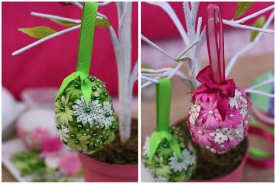 Flower Easter Eggs