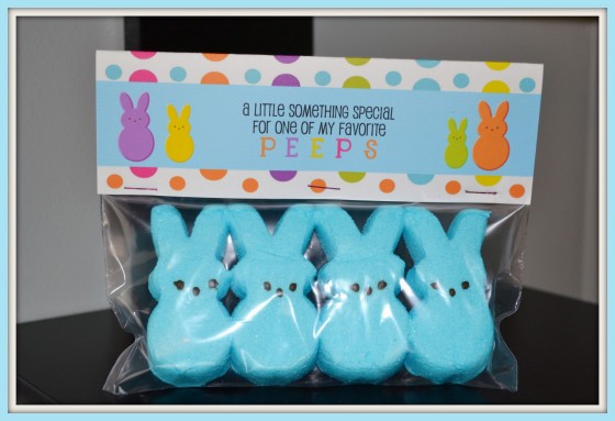 Peeps Treat Tags