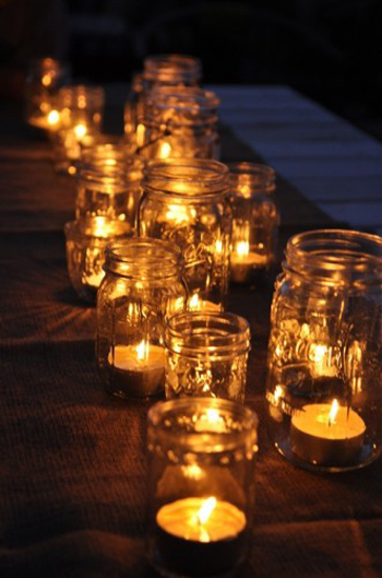 Jar Candle Holders