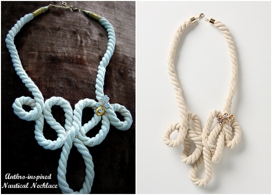 Anthro-inspired Nautical Necklace