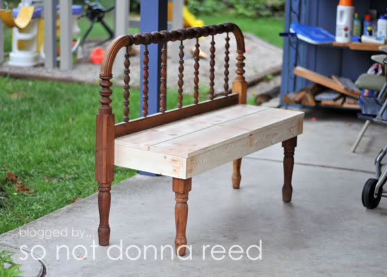 Headboard Bench