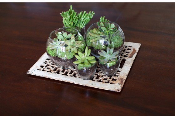 Gathered Clear Bowls