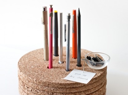 Layered Cork Trivets