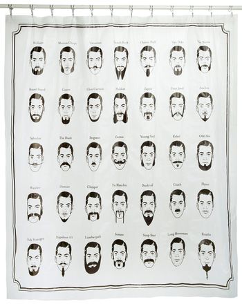 Just Face It Shower Curtain