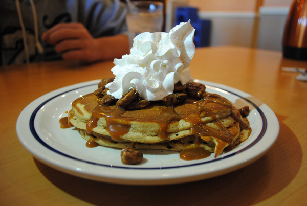 IHOP's Pumpkin Pancakes