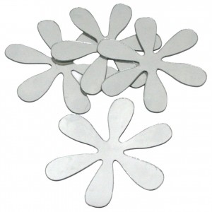 Peel N Stick Petal Mirrors