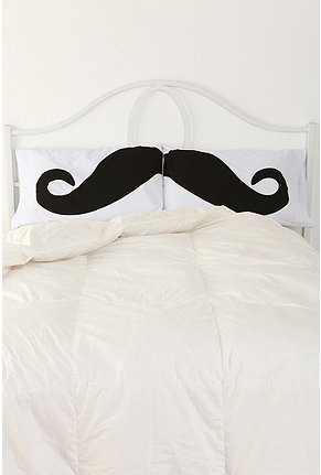 Mustache Pillow Cases