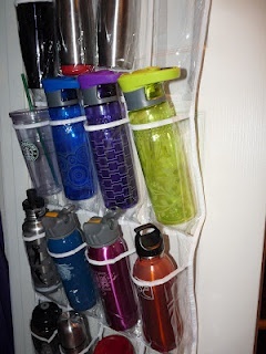 Water Bottle & Travel Mug Organization