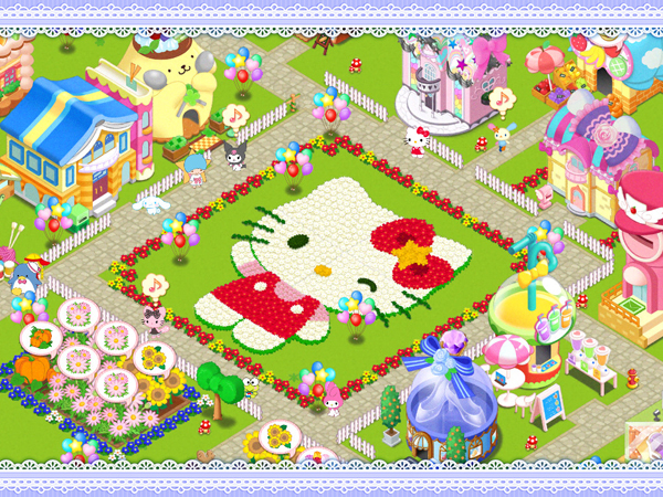 Hello Kitty Kawaii Town