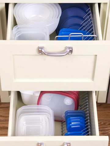 CD Racks for Plastic Container Lids