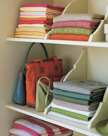 Closet Shelf Separators