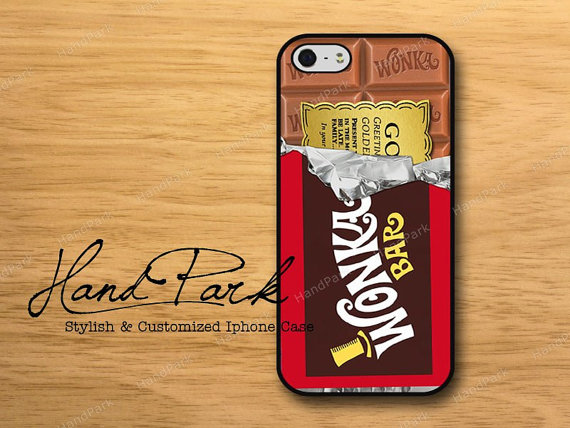 wonka bar golden ticket iphone case